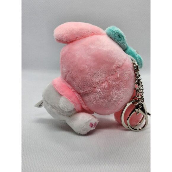 New! Sanrio Miniso Miss Melody 4.5 " Plush Bag Clip Key Ring Bag Charm (3) Way C - Picture 2 of 2